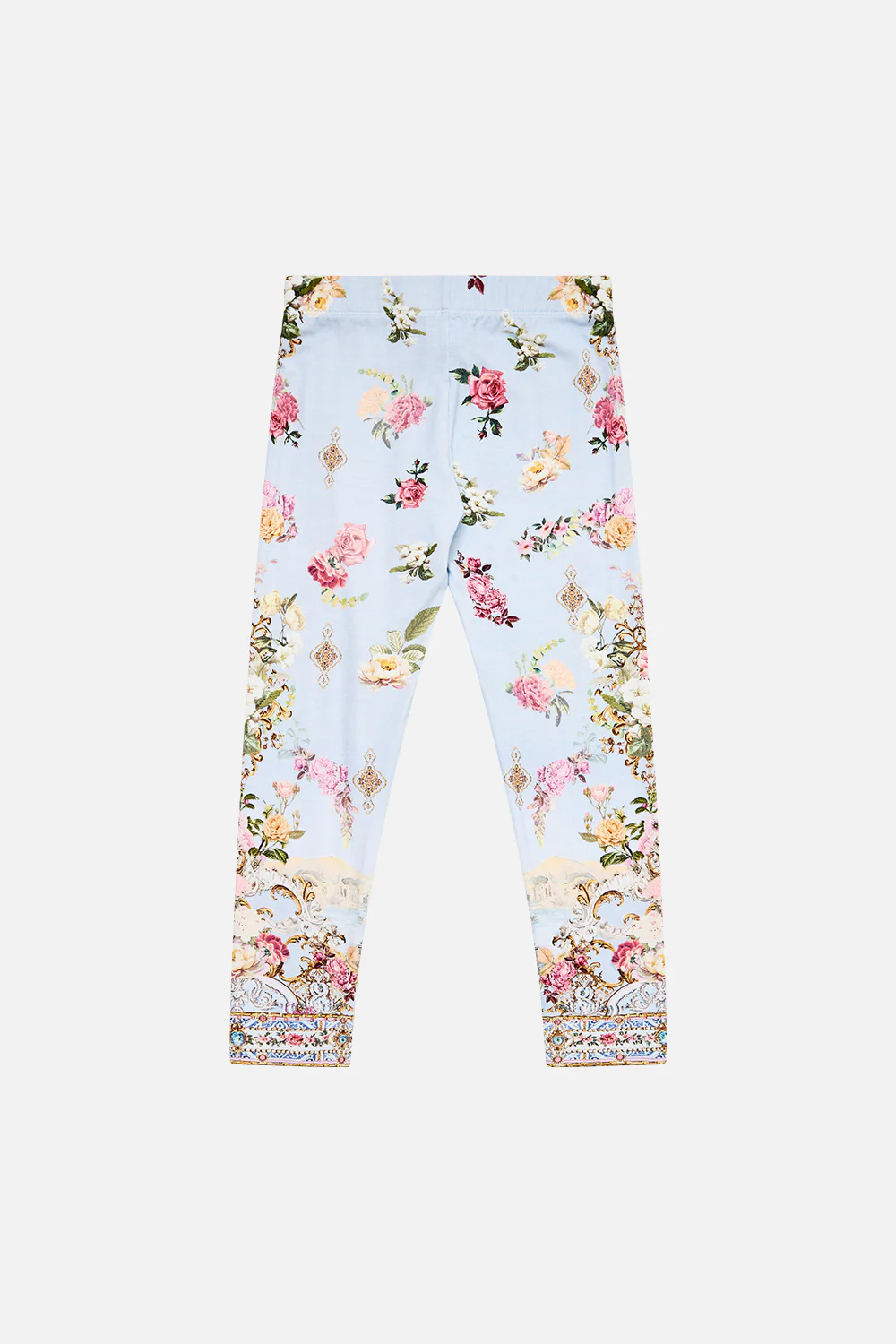 KIDS LEGGINGS WITH ELASTIC WAIST TILED IN TIME - Image 2