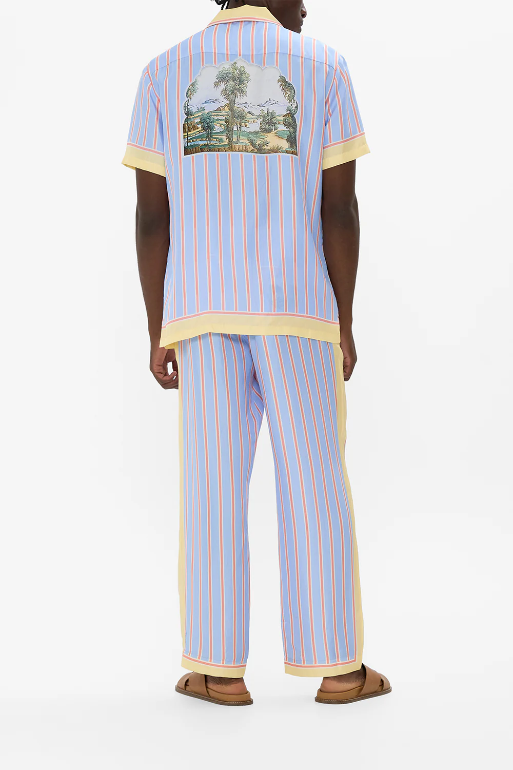 LOUNGE PANT WITH ELASTIC WAIST BOTANICAL BALLADS - Image 2