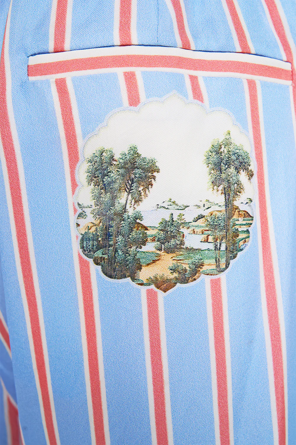 LOUNGE PANT WITH ELASTIC WAIST BOTANICAL BALLADS - Image 7