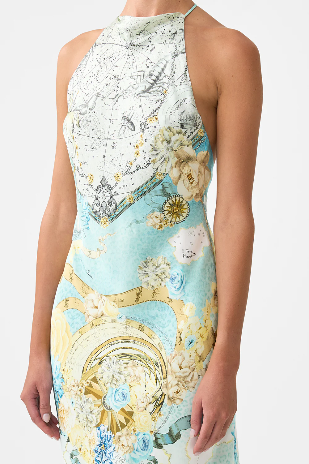 HALTER CHAIN SLIP DRESS MY LUCKY STARS - Image 5