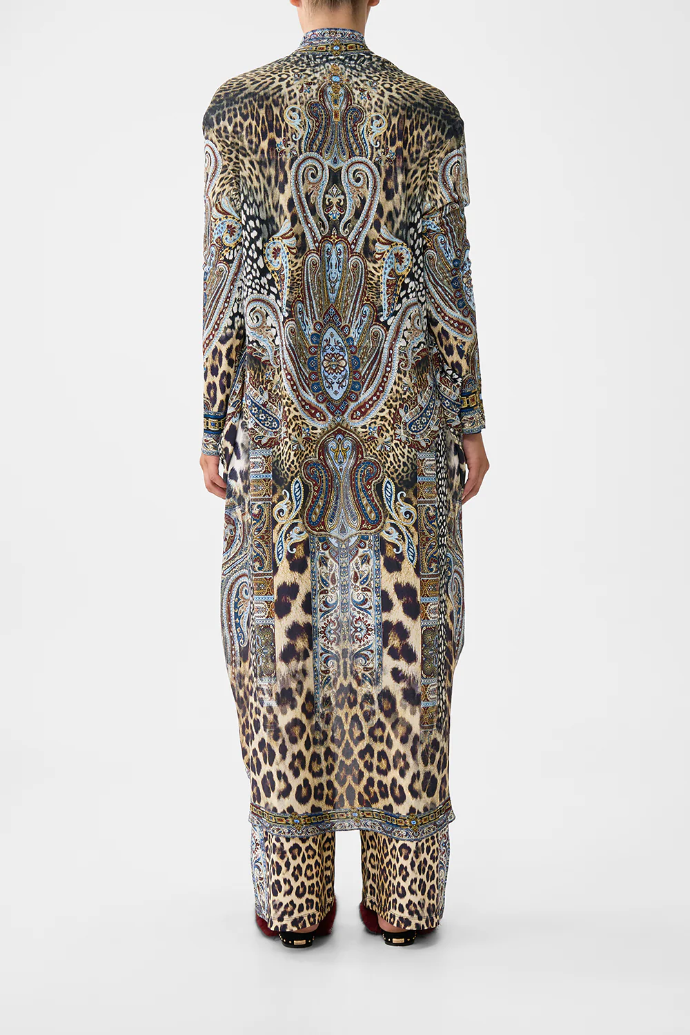 LONG CASUAL JACKET WITH POCKETS ISTANBUL ANIMALIA - Image 2
