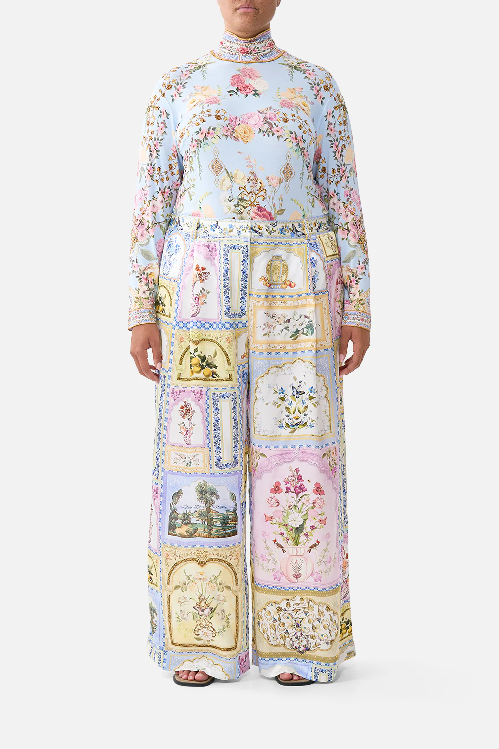 JERSEY TURTLENECK TILED IN TIME - Image 9