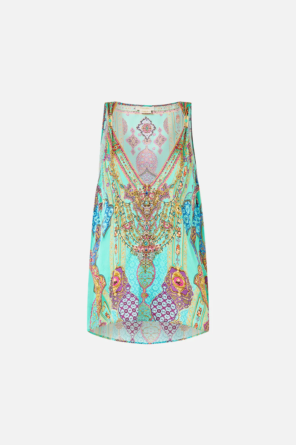 TANK TOP WITH STRAP BEAD DETAIL THE CONCUBINES CORRIDOR - Image 3