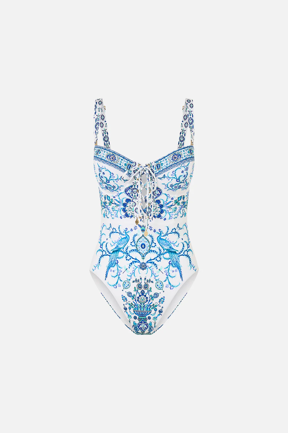 LACE UP UNDERWIRE MOULDED CUP ONE PIECE ISNIK LULLABY - Image 3