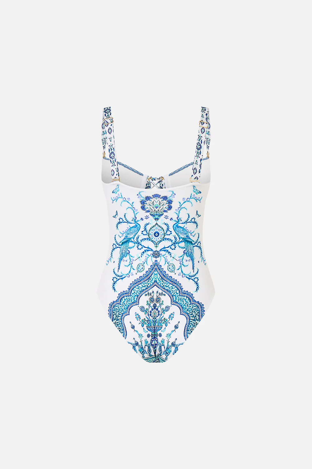LACE UP UNDERWIRE MOULDED CUP ONE PIECE ISNIK LULLABY - Image 8