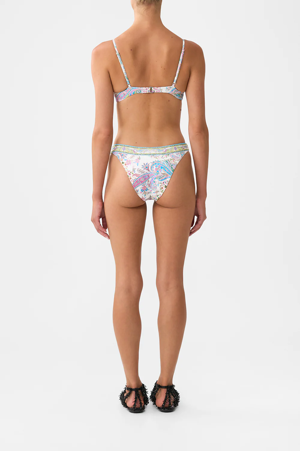 CONTINUOUS UNDERWIRE MOULDED CUP BIKINI TOP MAGIC CARPET RIDE - Image 2