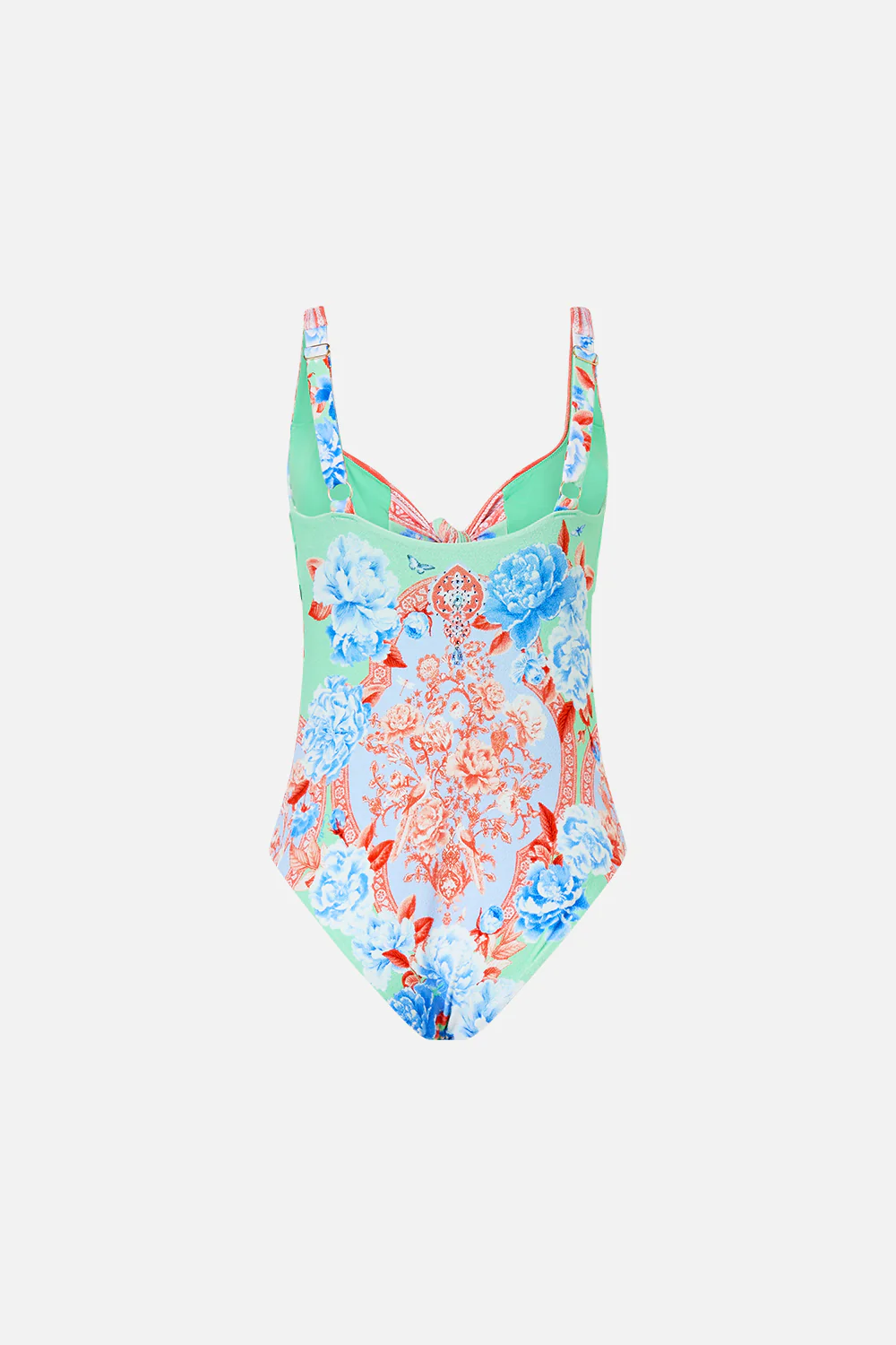 SWEETHEART NECK ONE PIECE WITH TIE FRONT TOPKAPI POP - Image 7