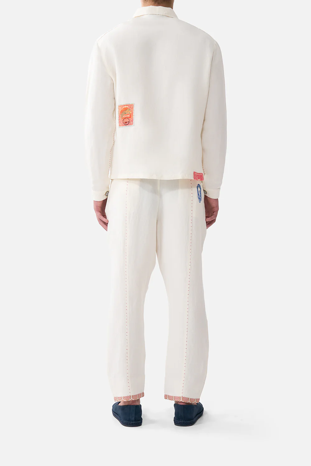 EMBELLISHED CHORE COAT NOTES FROM THE ROAD - Image 2