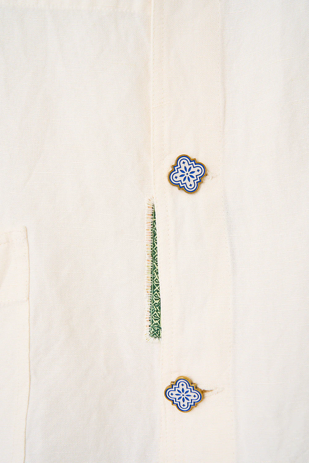 EMBELLISHED CHORE COAT NOTES FROM THE ROAD - Image 7
