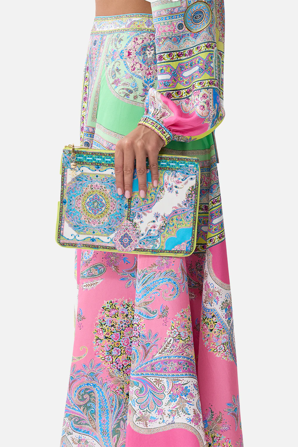 SMALL CANVAS CLUTCH MAGIC CARPET RIDE - Image 5