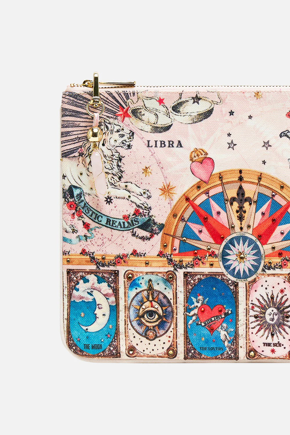 SMALL CANVAS CLUTCH HOUSE OF HOROSCOPES - Image 3