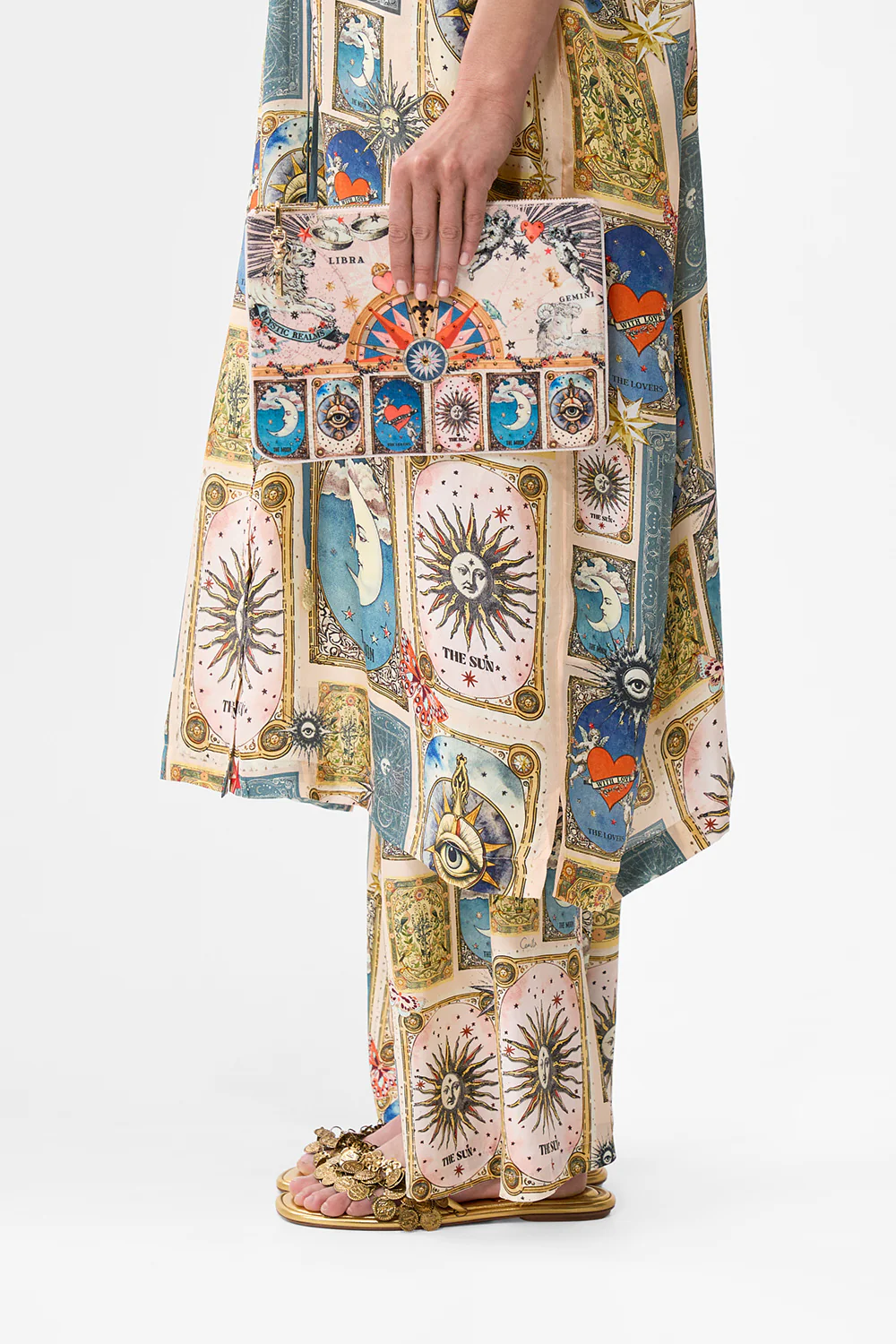 SMALL CANVAS CLUTCH HOUSE OF HOROSCOPES - Image 6