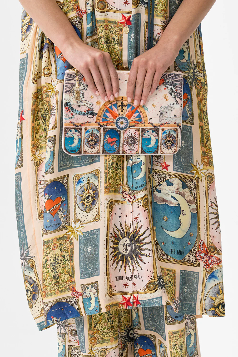 SMALL CANVAS CLUTCH HOUSE OF HOROSCOPES - Image 7