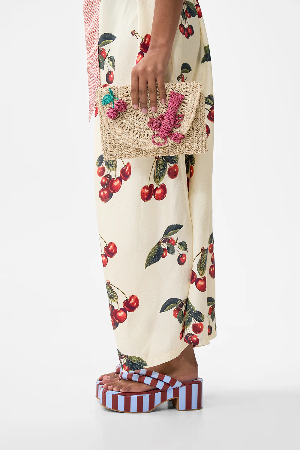 RAFFIA CLUTCH NOTES FROM THE ROAD - Image 5