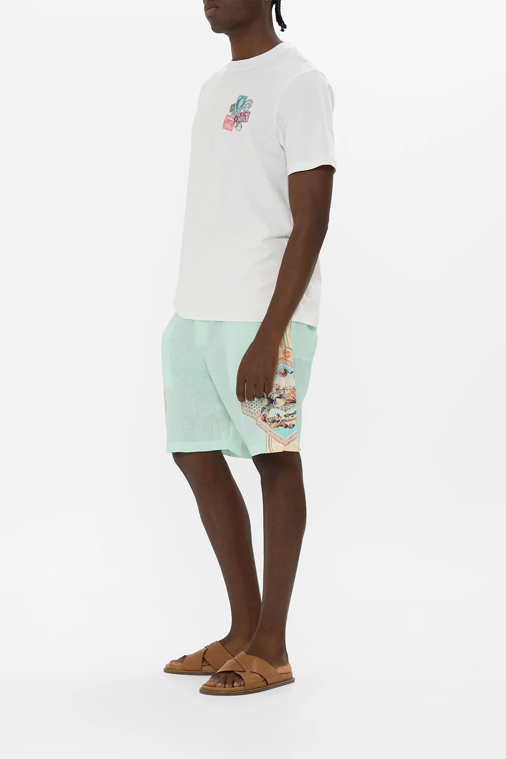 RELAXED HEAVYWEIGHT CREW NECK TEE WITH LOVE FROM TÜRKIYE - Image 4