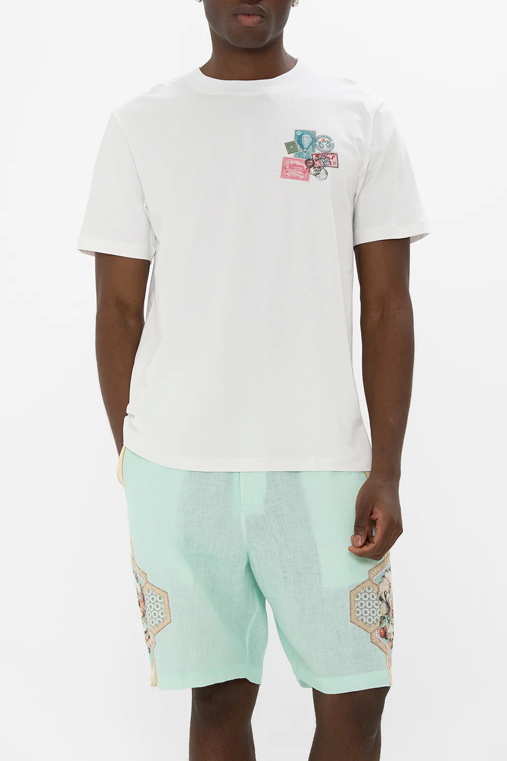 RELAXED HEAVYWEIGHT CREW NECK TEE WITH LOVE FROM TÜRKIYE - Image 5