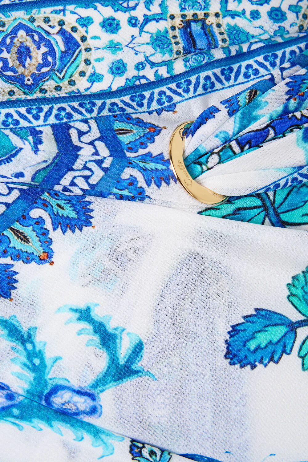 EYELET WRAP MINI SARONG WITH TIE WAIST ISNIK LULLABY - Image 8
