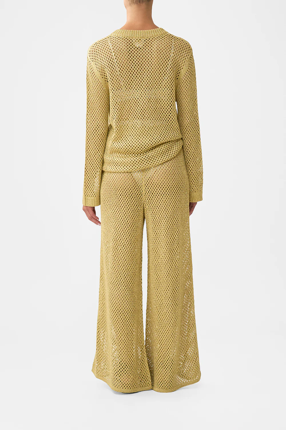 WIDE FLARE KNIT PANT OTTOMAN DYNASTY - Image 2