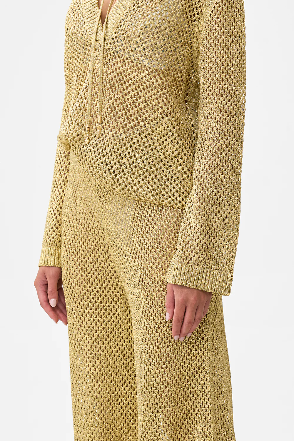 WIDE FLARE KNIT PANT OTTOMAN DYNASTY - Image 5