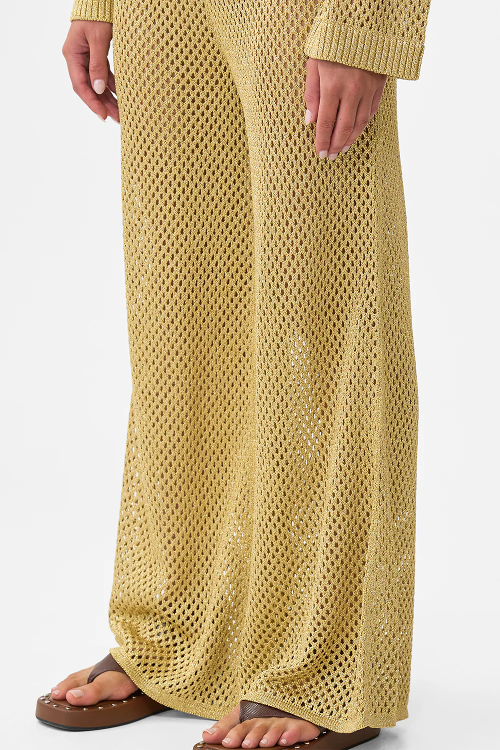 WIDE FLARE KNIT PANT OTTOMAN DYNASTY - Image 6