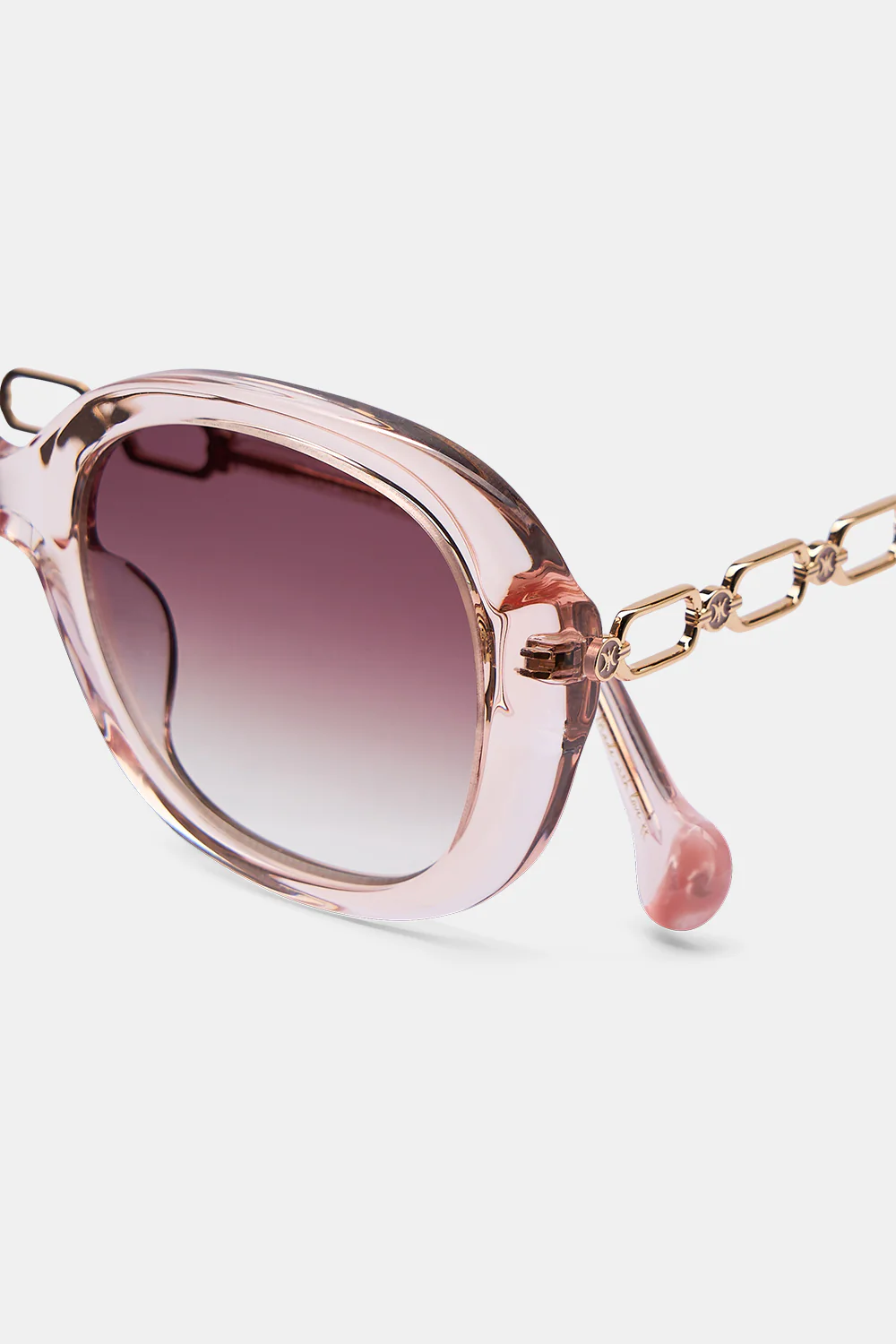 ONE HOT MESS SUNGLASSES CRYSTAL NUDE / CRYSTAL ROSE - Image 3