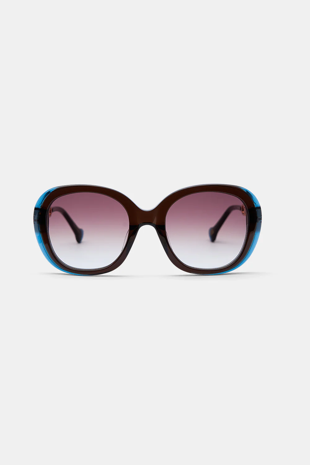 ONE HOT MESS SUNGLASSES CRYSTAL CHOCOLATE / CRYSTAL TEAL - Image 2