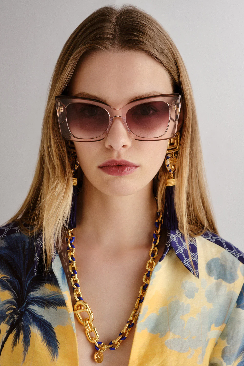 WHERE'S MY VALET SUNGLASSES CRYSTAL ROSE / CRYSTAL CHOCOLATE - Image 2