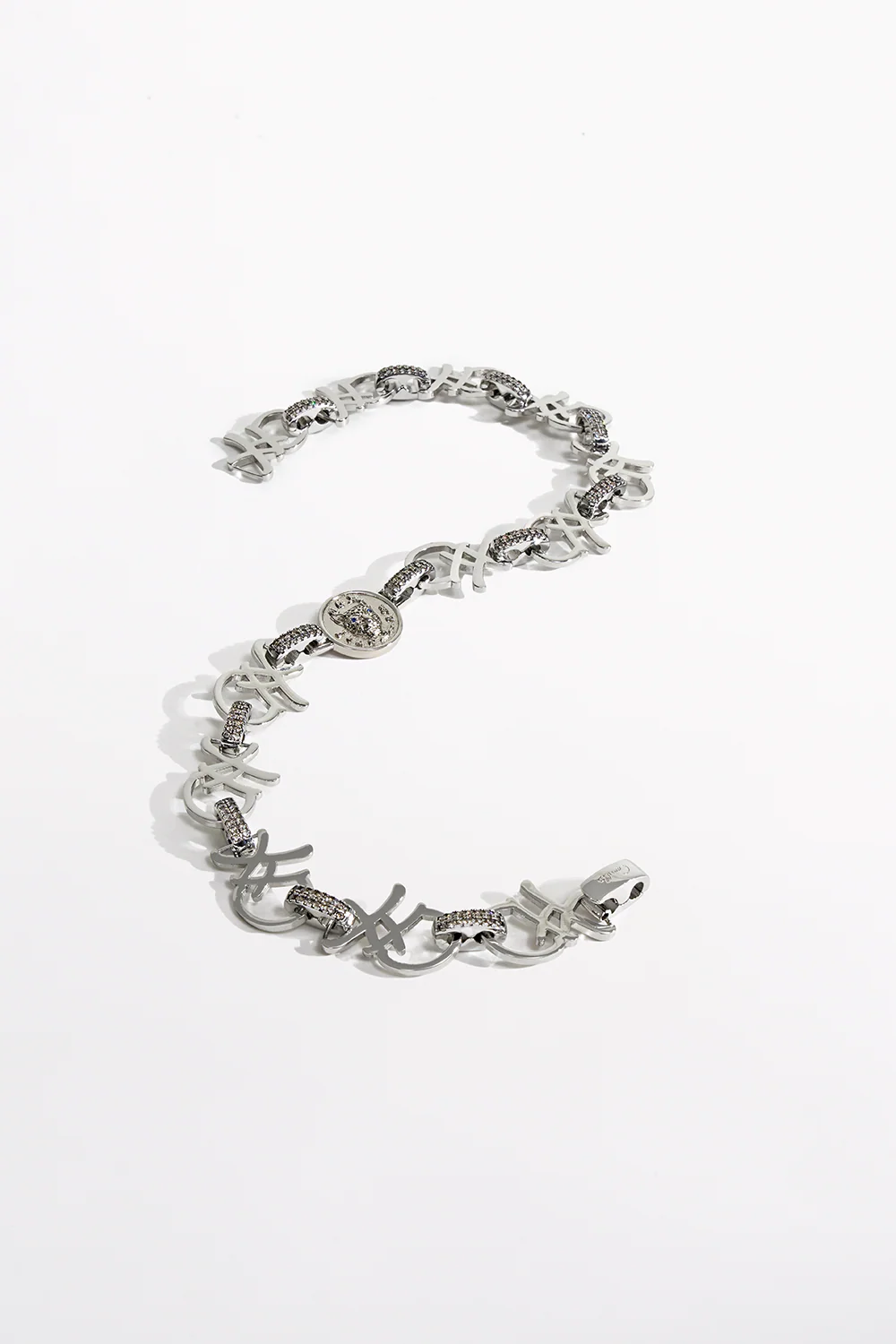 FIERCE FOLKLORE COIN NECKLACE SILVER