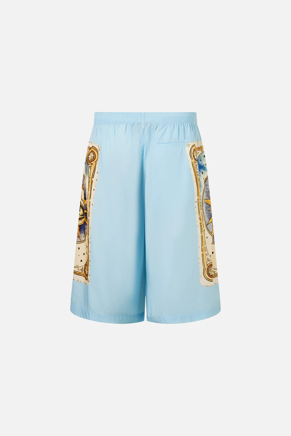 BAGGY LONG WALK SHORT WITH ELASTIC WAIST HOUSE OF HOROSCOPES - Image 6