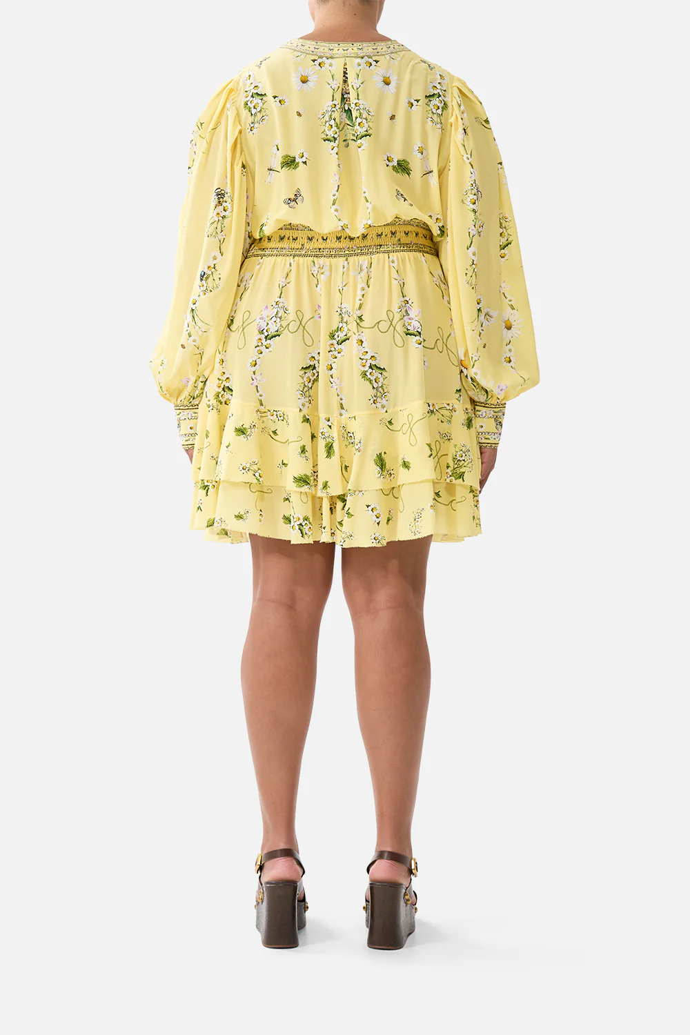 BUTTON FRONT FRILL DRESS DAISY CHAINS - Image 10