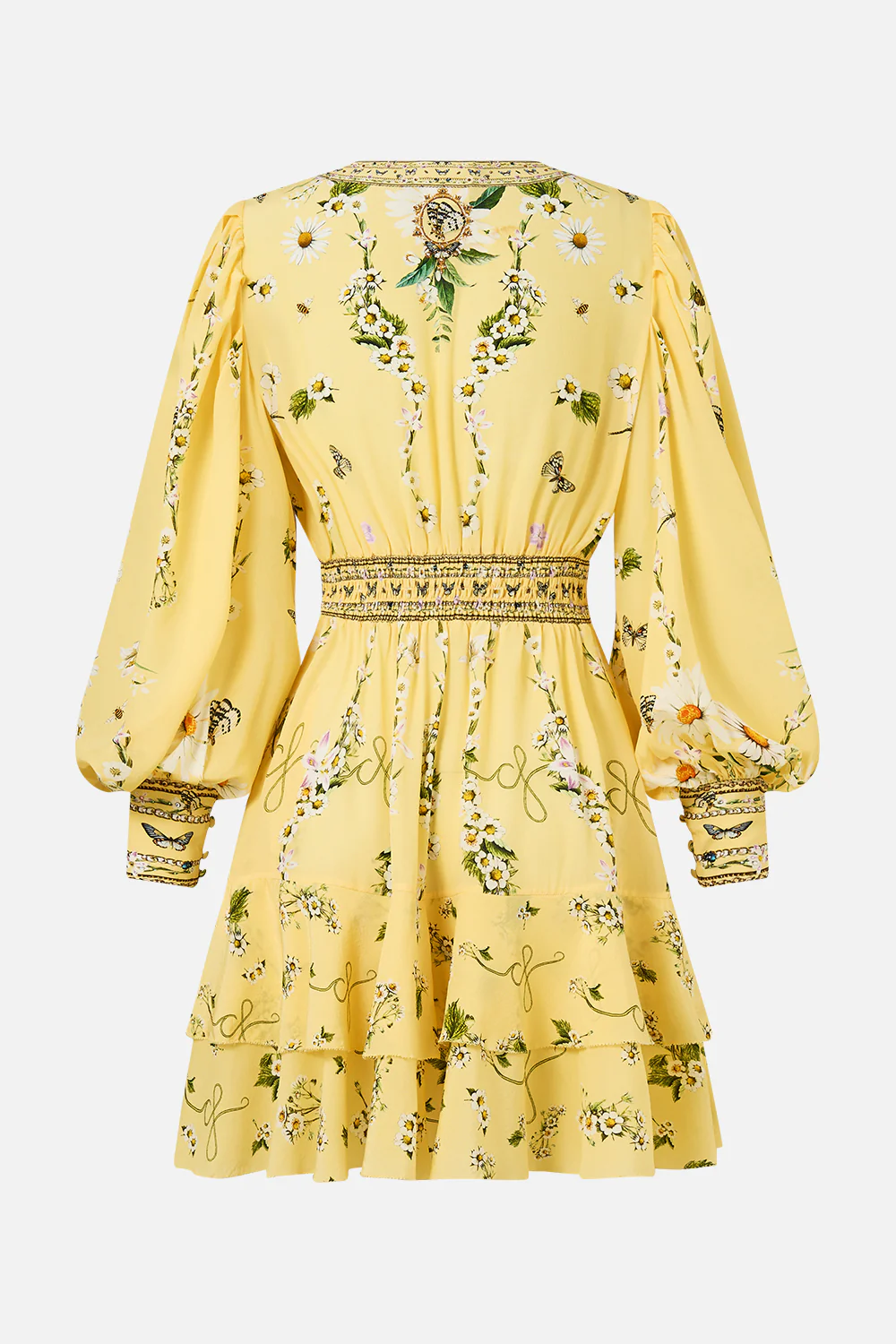 BUTTON FRONT FRILL DRESS DAISY CHAINS - Image 8