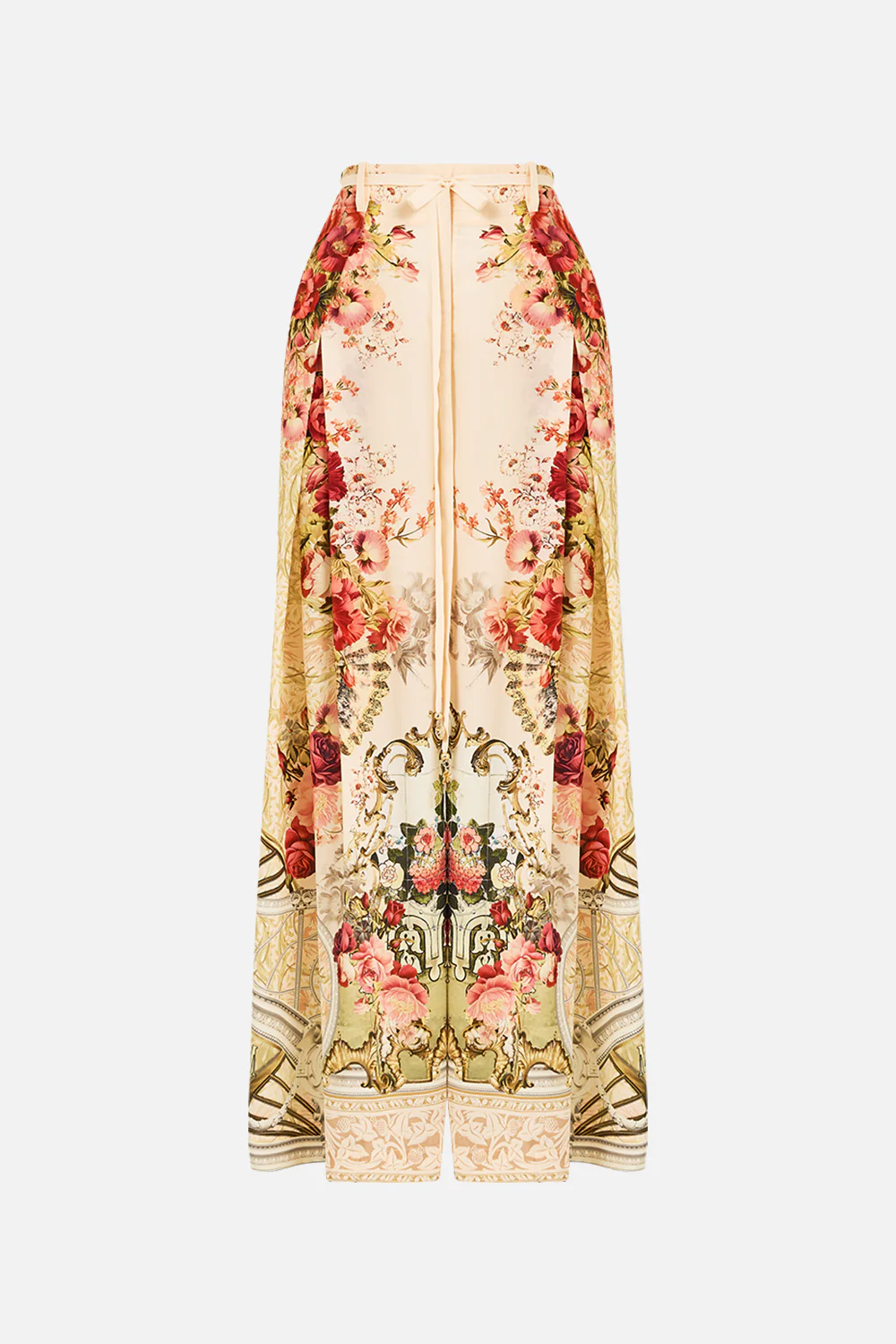 SOFT WIDE LEG PANT WITH TIE DETAIL MEET ME AT THE MAJESTIC - Image 3
