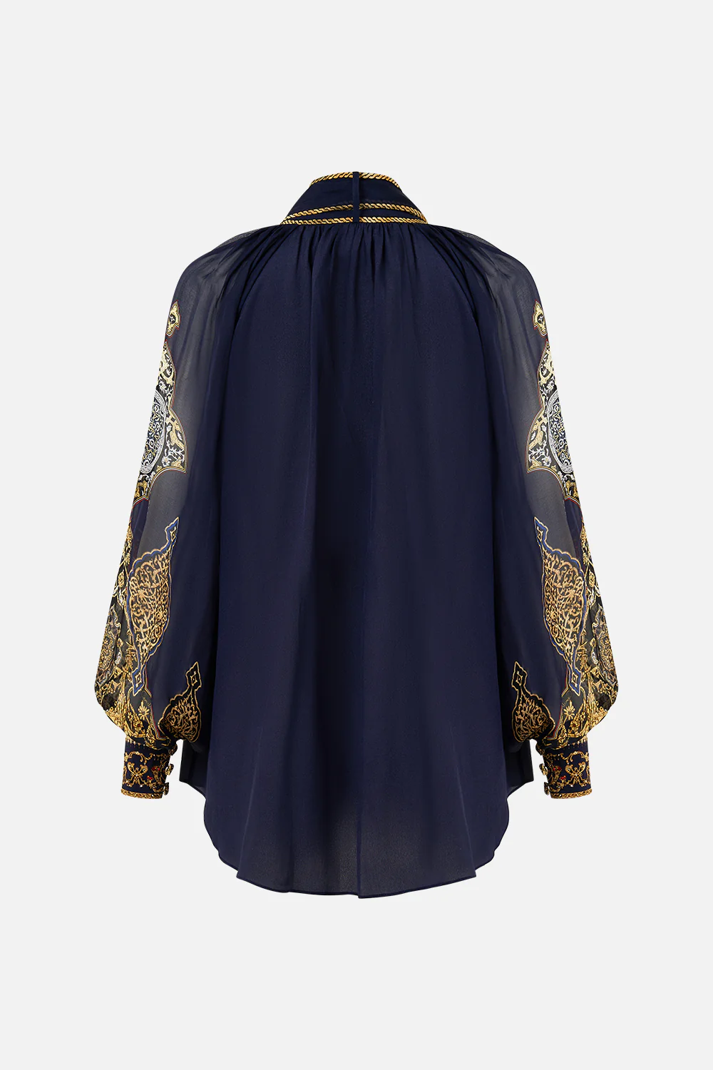 DETACHABLE PUSSY BOW RAGLAN BLOUSE THE IMPERIAL GATE - Image 6
