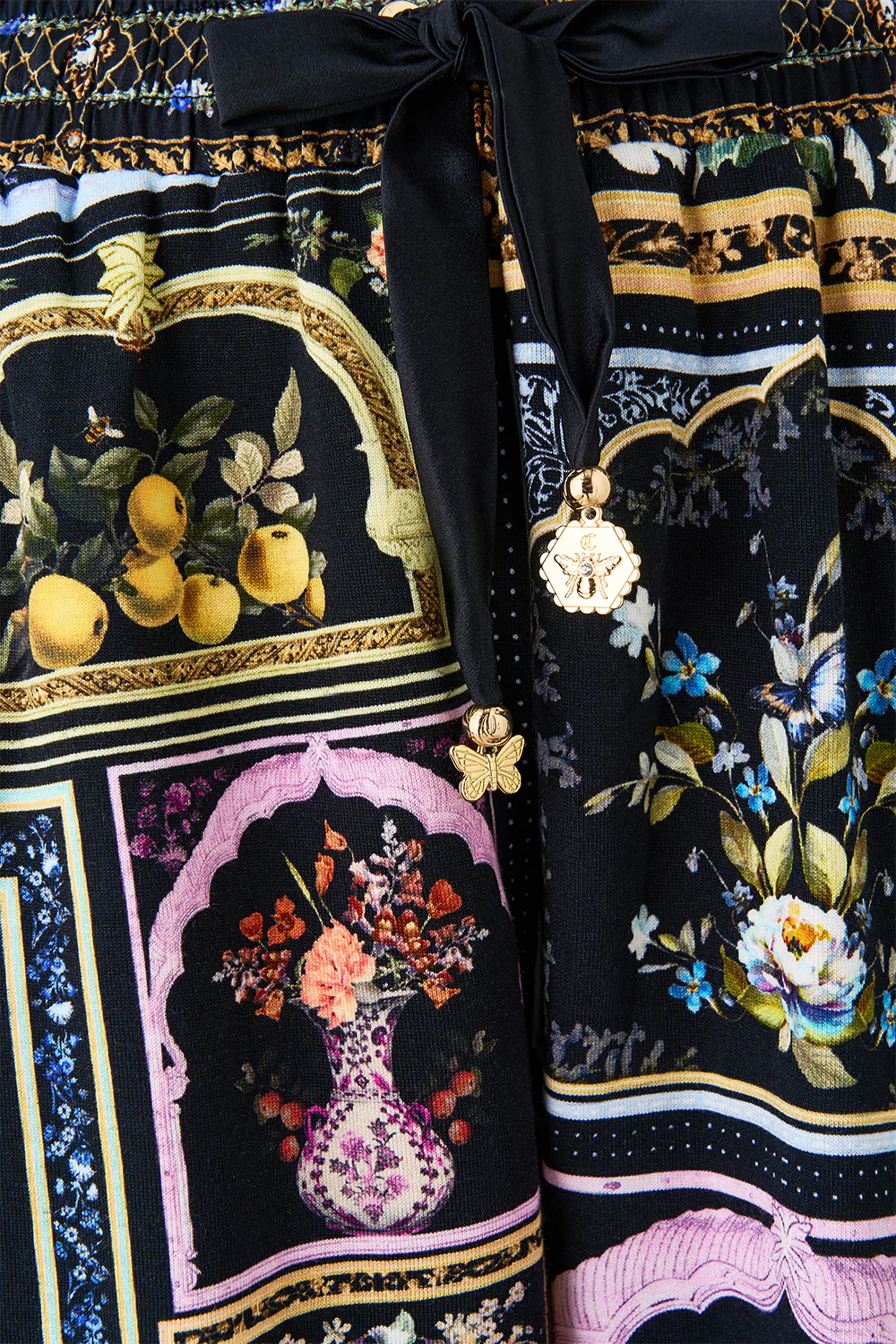JERSEY TRACK PANT WITH SILK DETAILS OTTOMAN ELEGANCE - Image 8