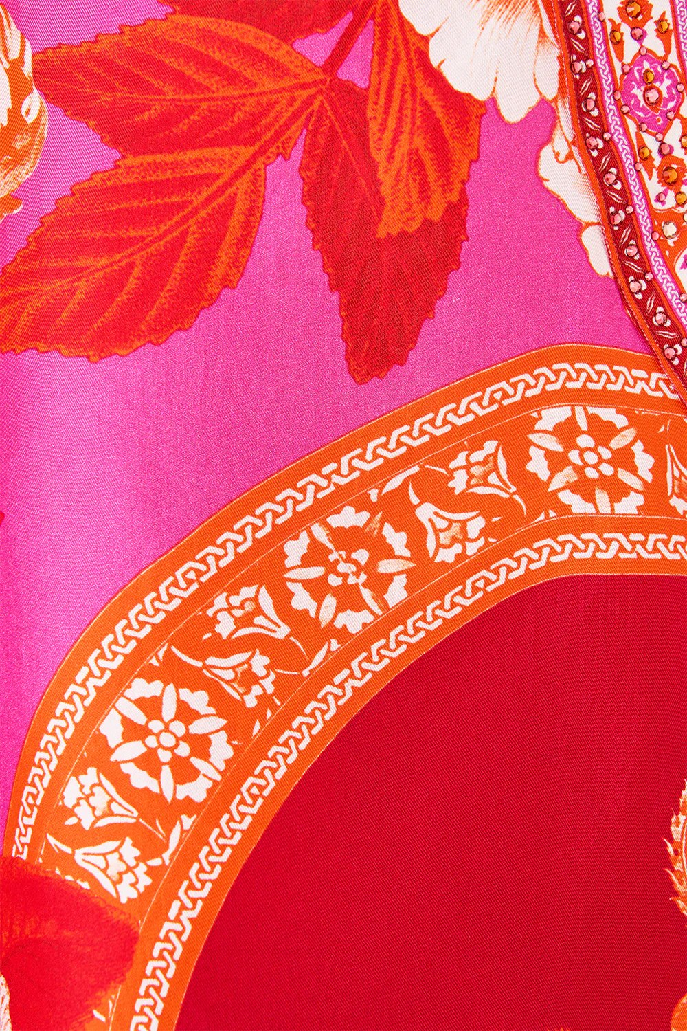 DEEP V NECK HARDWARE SHORT KAFTAN TILES OF TÜRKIYE - Image 7