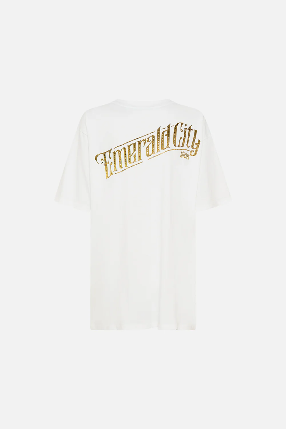 OVERSIZED BAND TEE- WHITE DEFY GRAVITY - Image 7