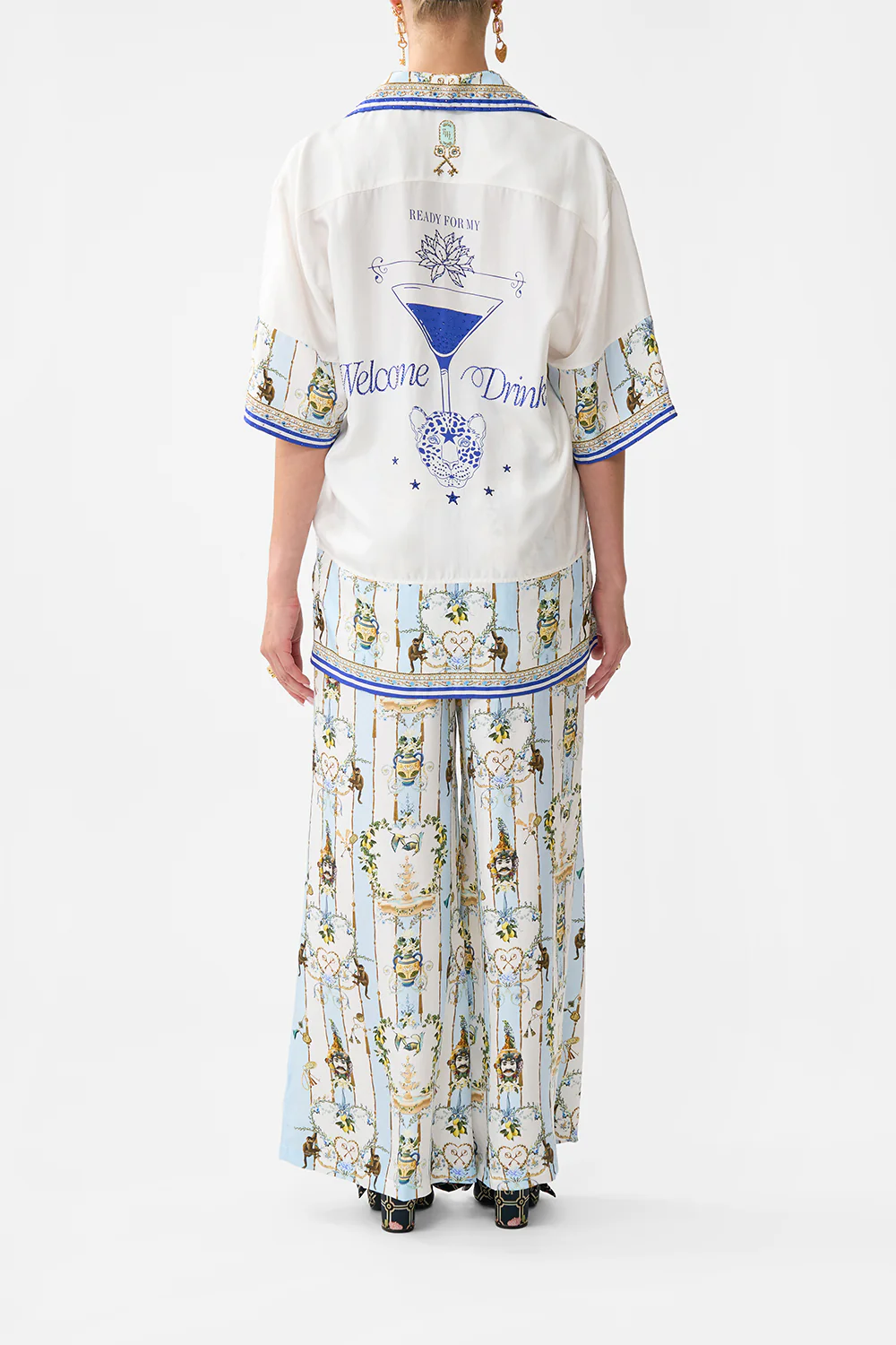 OVERSIZED SHIRT WITH POCKET VENUS ON A VESPA - Image 2