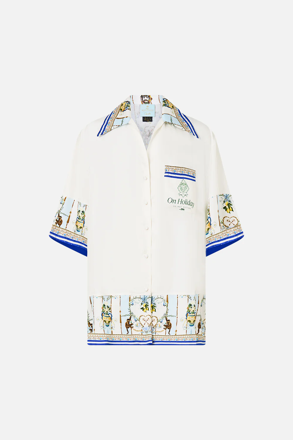 OVERSIZED SHIRT WITH POCKET VENUS ON A VESPA - Image 3