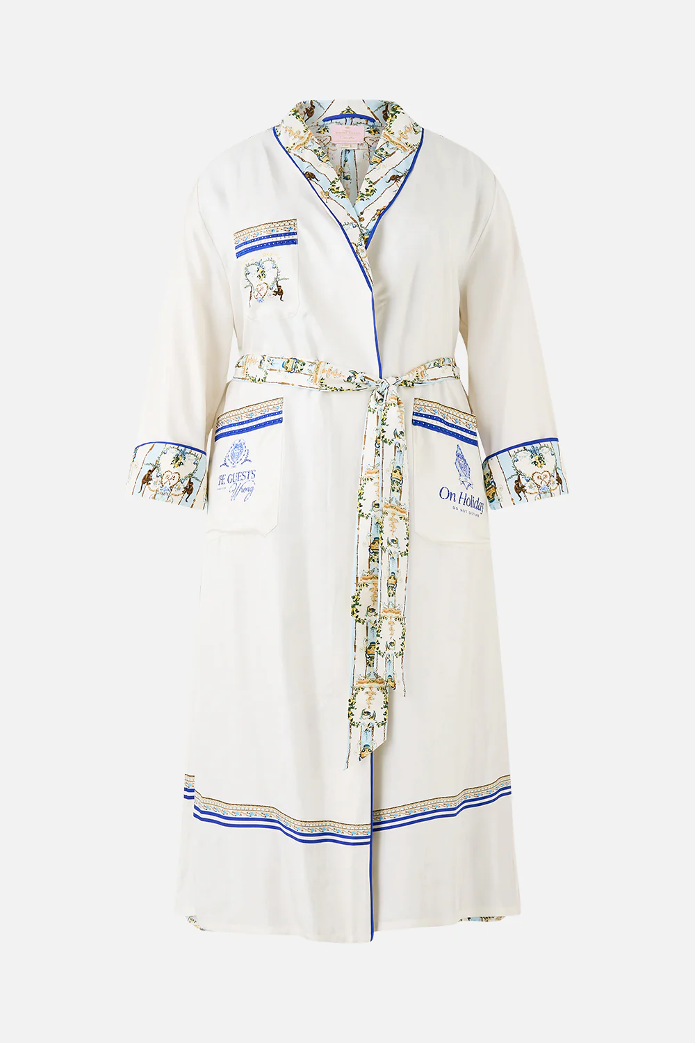LONG ROBE WITH TIE VENUS ON A VESPA - Image 11