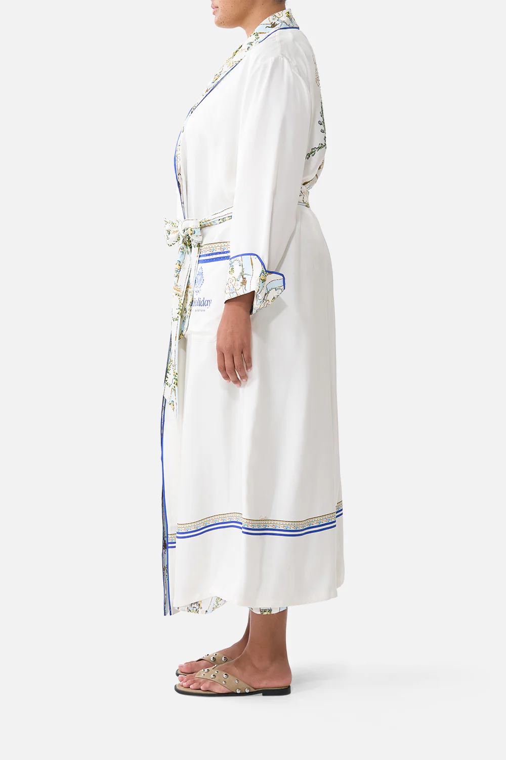 LONG ROBE WITH TIE VENUS ON A VESPA - Image 12