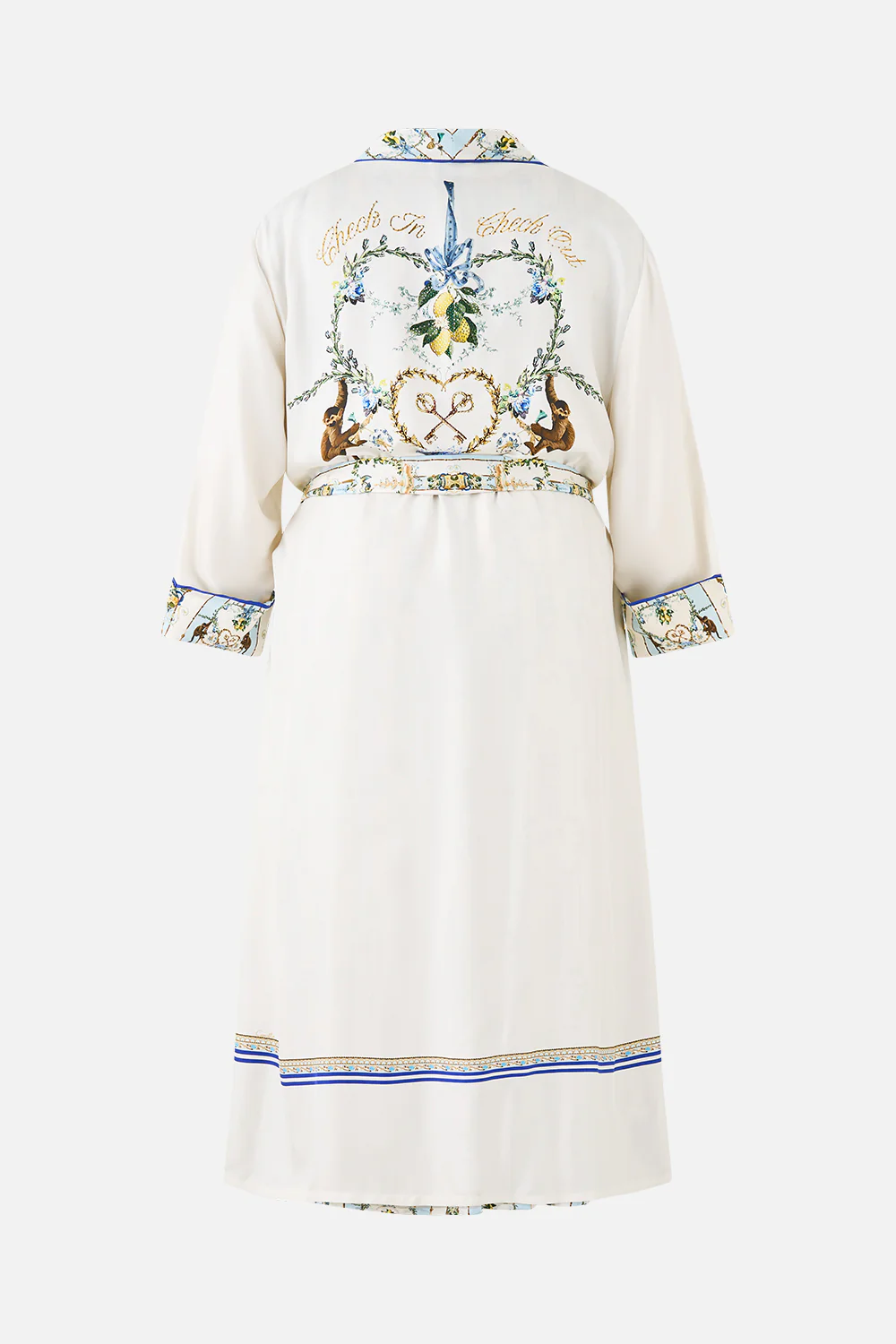 LONG ROBE WITH TIE VENUS ON A VESPA - Image 13