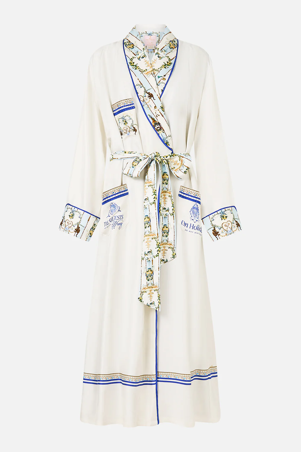 LONG ROBE WITH TIE VENUS ON A VESPA - Image 3