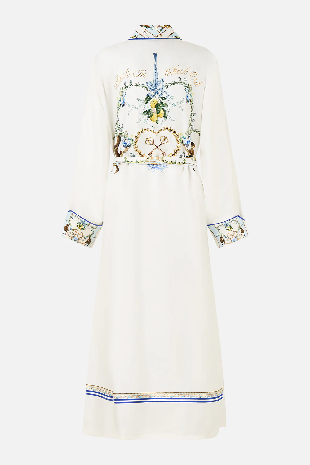 LONG ROBE WITH TIE VENUS ON A VESPA - Image 8