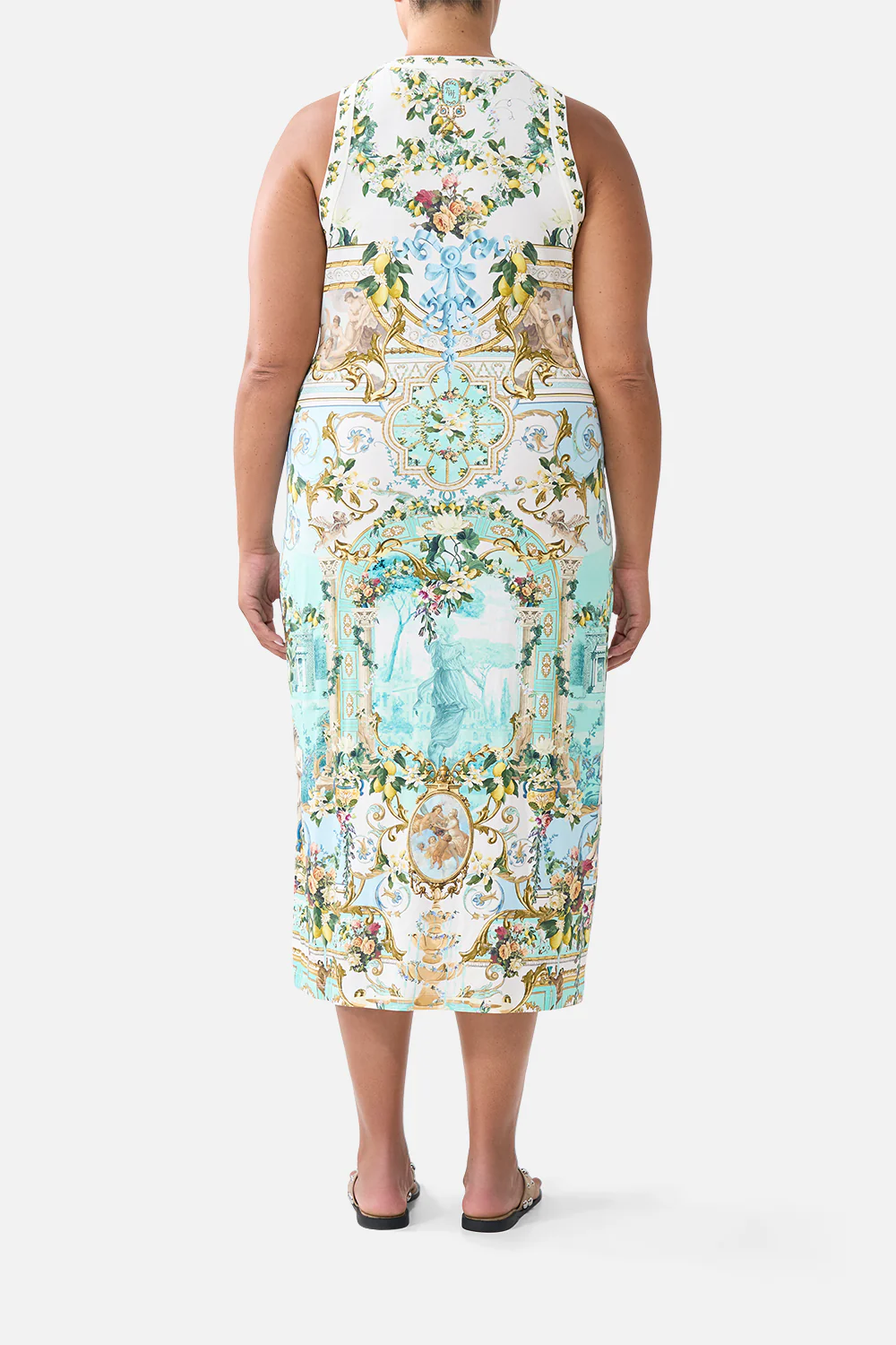 JERSEY TANK DRESS VENUS ON A VESPA - Image 10
