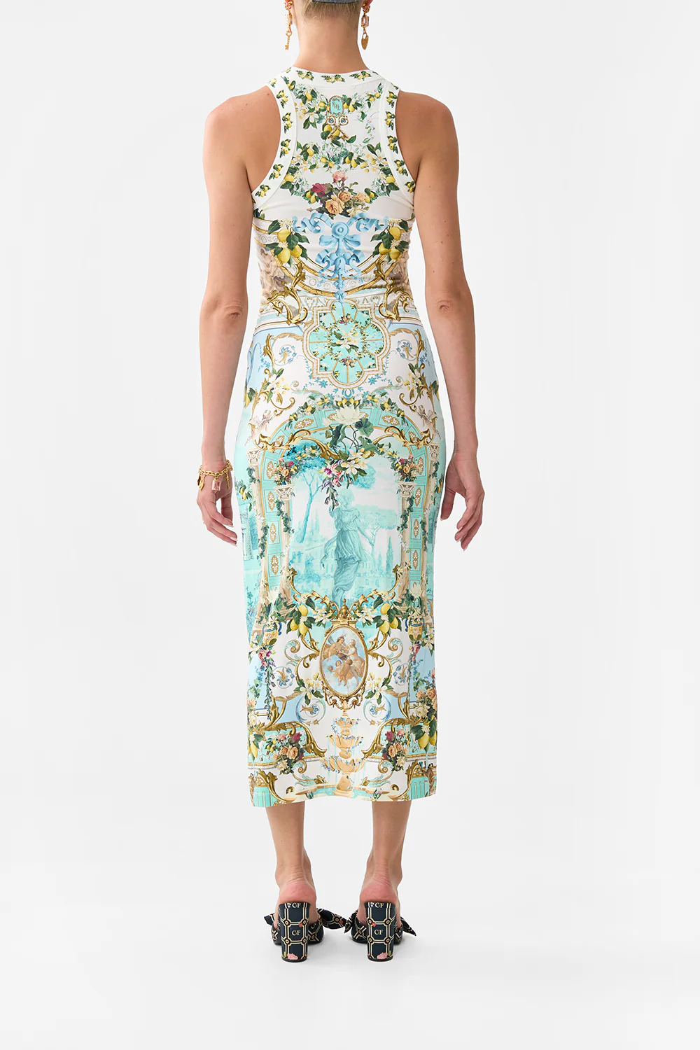 JERSEY TANK DRESS VENUS ON A VESPA - Image 2