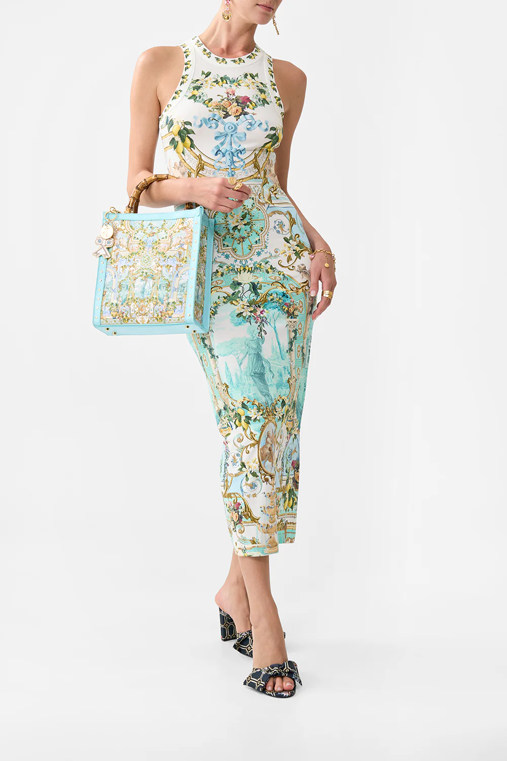 JERSEY TANK DRESS VENUS ON A VESPA - Image 6
