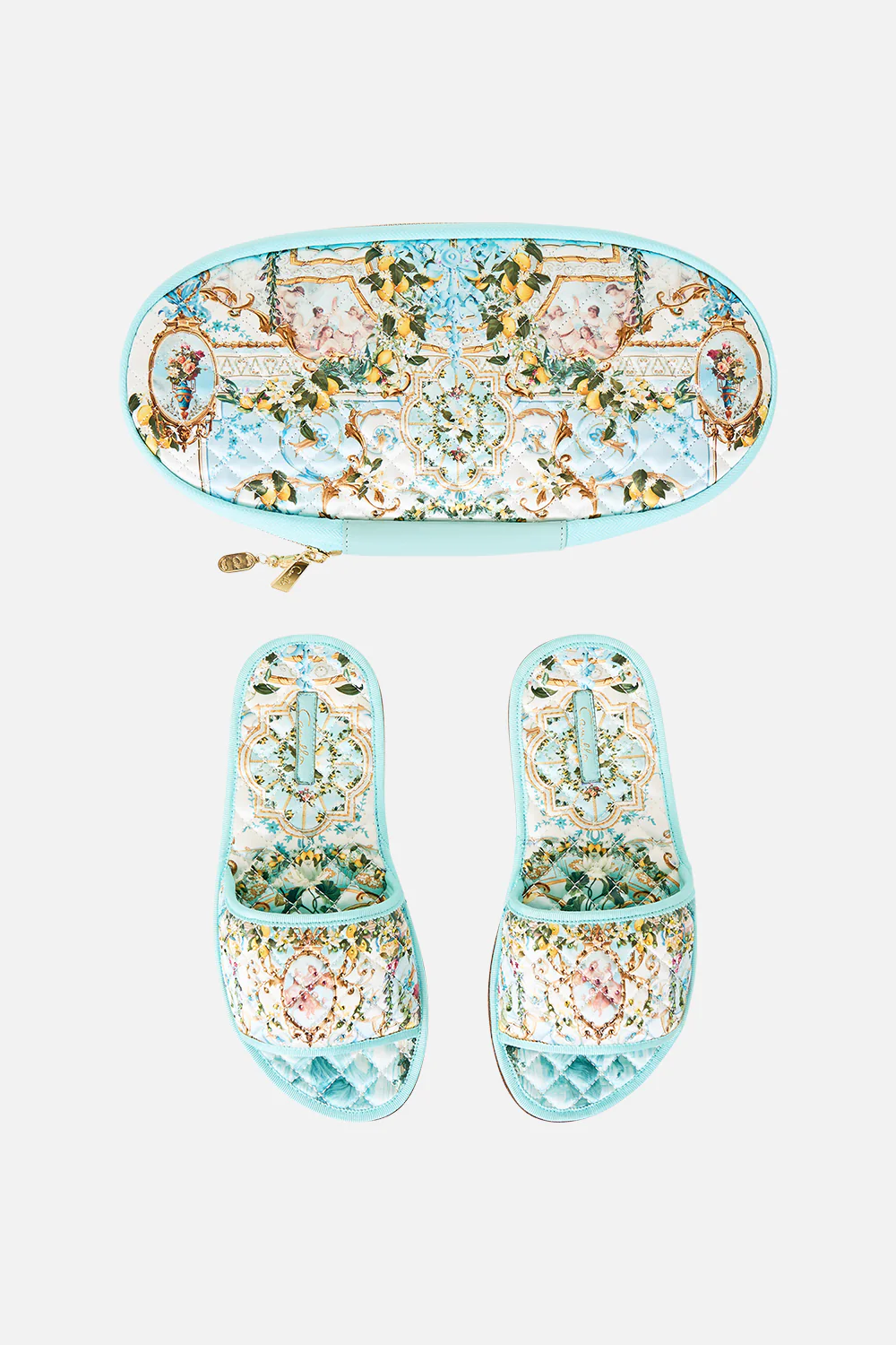 SLIPPERS WITH TRAVEL CASE VENUS ON A VESPA - Image 5