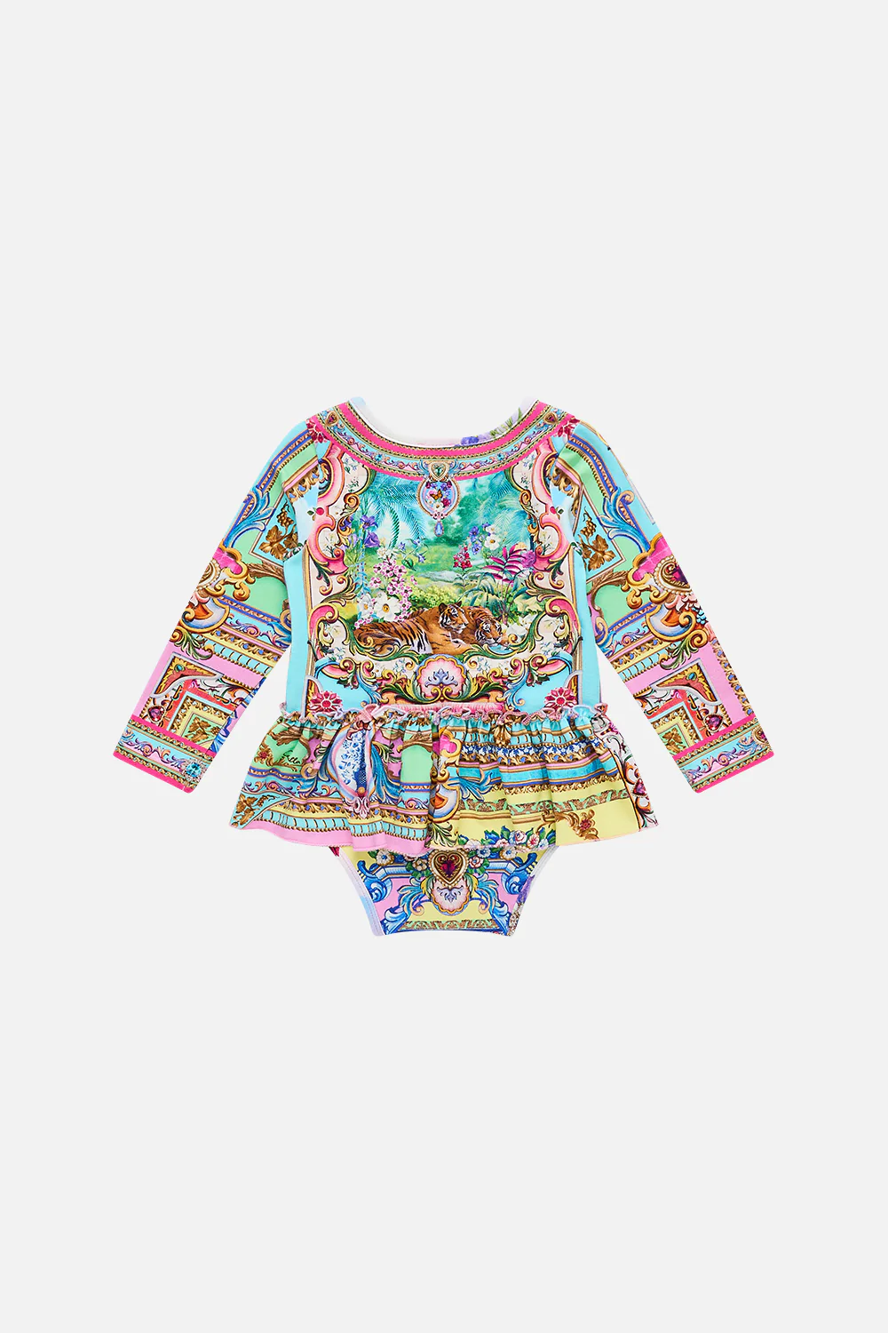 BABIES LONG SLEEVE BODYSUIT W JERSEY SKIRT SPIRIT OF SANTA MARIA - Image 2