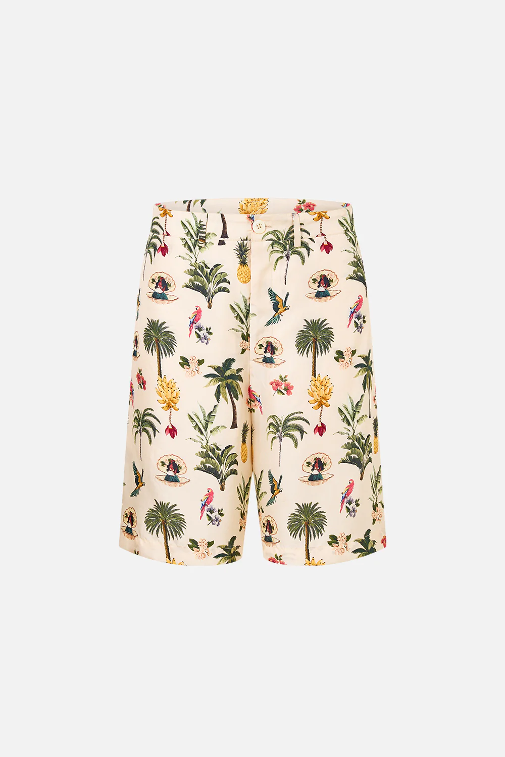 FIXED WAIST MID LENGTH WALK SHORT WELCOME TO THE WHITE LOTUS - Image 3