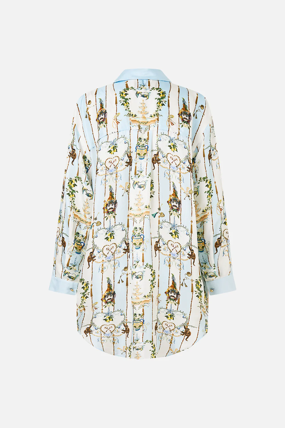 SHIRT TUNIC WITH SIDE BUTTONS VENUS ON A VESPA - Image 7